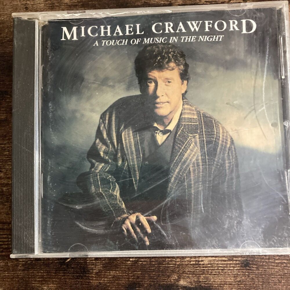 Michael Crawford A Touch of Music in the Night CD Broadway Vocal Phantom Opera